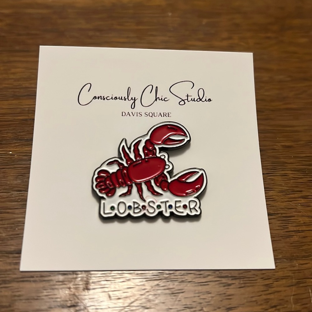 FRIENDS Inspired Lobster Enamel Pin